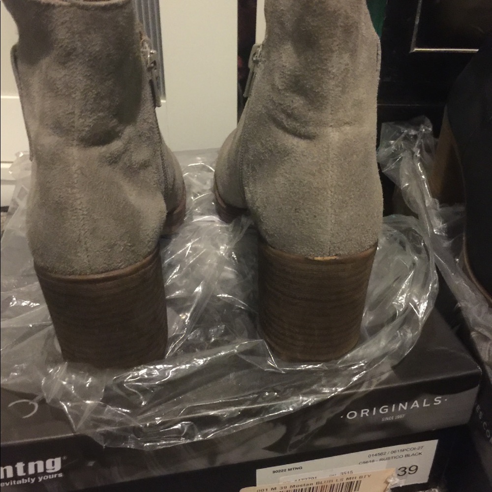 Beige Booties - Picture 5 of 7